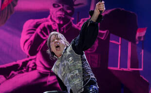 Le chanteur d'Iron Maiden, Bruce Dickinson