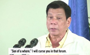 Le président philippin Rodrigo Duterte insulte Barack Obama.