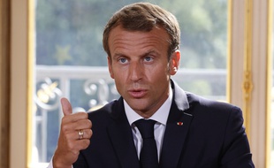 Emmanuel Macron, le 10 septembre 2018 à l'Elysée.