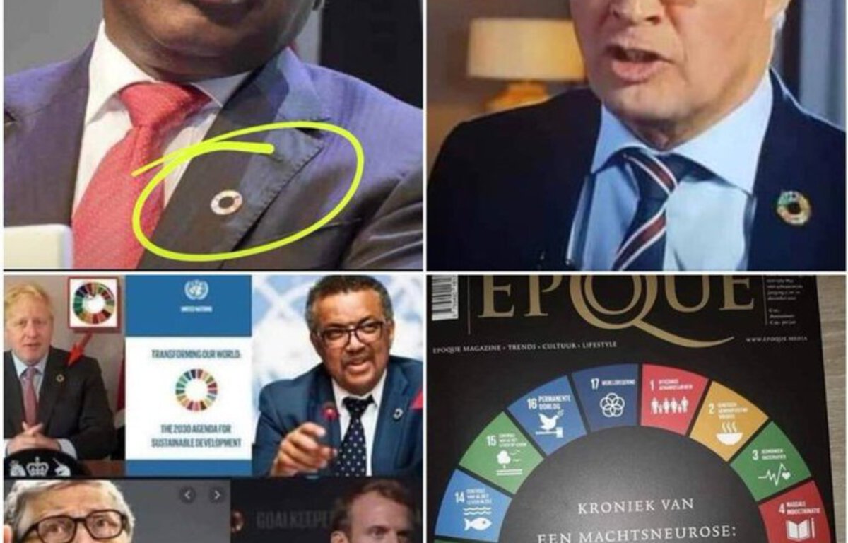 Un pin's comme signe d'appartenance à une secte pour Macron ? C'est faux