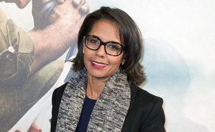 Audrey Pulvar à l'avant-première du film «L'ordre et la morale» de Mathieu Kassovitz, le 8 novembre 2011.