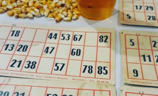 Une partie de loto (illustration).