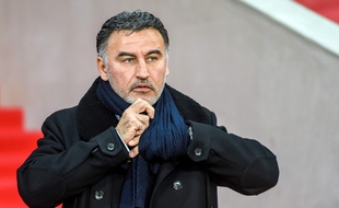 Christophe Galtier, l'entraîneur du LOSC/ AFP PHOTO / PHILIPPE HUGUEN