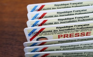 Illustration cartes de presse.