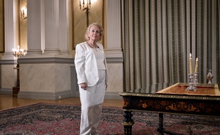 Vassiliki Thanou, 65 ans, est présidente de la Cour suprême et désormais Première ministre par intérim.