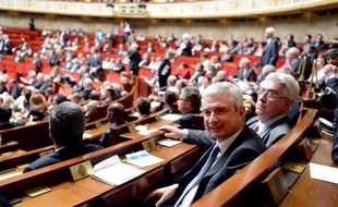 Claude Bartolone le mardi 26 juin, sur les bancs de l'Assemblée nationale.