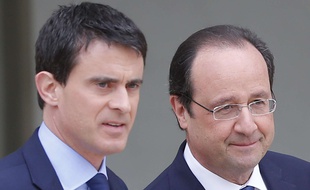 Manuel Valls et François Hollande