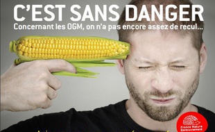 Un des six visuels de la campagne de France Nature Environnement, menée du 15 au 21 février 2011.