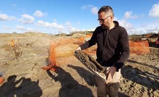 Une cité gauloise a été découverte lors de fouilles archéologiques à Allonnes, dans le Maine-et-Loire