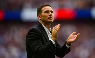 Frank Lampard a officié durant une saison sur le banc de Derby County en deuxième division anglaise.