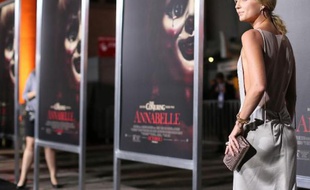 Projection du film "Annabelle" à Hollywood, le 29 septembre 2014