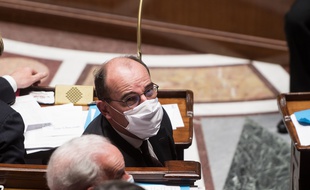 Jean Castex, le premier ministre, à l'Assemblée nationale.
