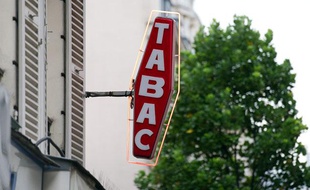 Enseigne tabac.Logo Carotte