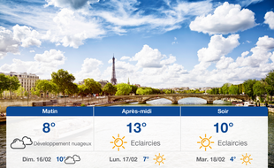 Météo Paris: Prévisions du samedi 15 février 2020