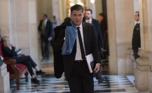 Le président du groupe PS à l'Assemblée Olivier Faure, le 5 décembre 2017.