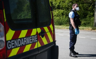 Les gendarmes ont découvert le corps de la victime dans sa maison. Illustration