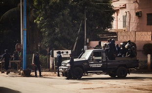 Des forces de sécurité maliennes à Bamako