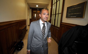 Thomas Fabius lors de sa comparution pour abus de confiance en 2011.