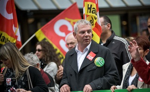 Thierry Lepaon à Paris le 16 octobre 2014.