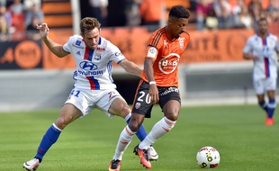 Le Lorientais Steven Moreira, ici contre Lyon le 24 septembre 2016.