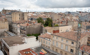 Bordeaux, 13 septembre 2012. Illustration immobilier a Bordeaux. - Photo : Sebastien Ortola