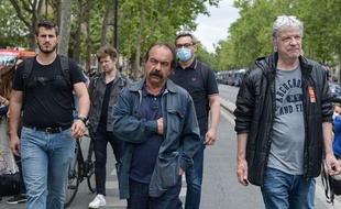 Le secrétaire général de la CGT, Philippe Martinez pendant la manifestation du personnel hospitalier à Paris le 30 juin 2020.
