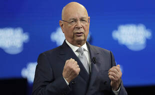 Klaus Schwab, fondateur du Forum économique mondial, à Davos, le 20 janvier 2020.