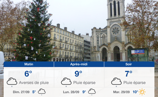 Météo Saint-Etienne: Prévisions du samedi 26 septembre 2020