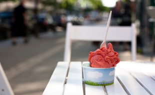 Illustration d'une glace.