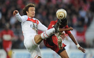 Diego Lugano face à Dijon, le 26 octobre 2011