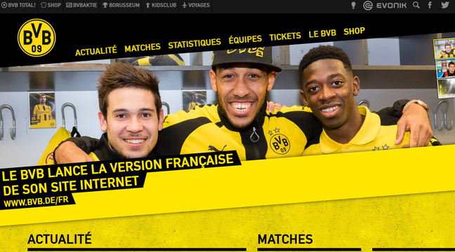 Borussia Dortmund Website Borussia Dortmund Website