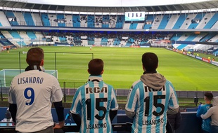 Hugo, Rico et Thibault ont pu assister en août dernier à la rencontre entre le Racing Club de Lisandro et River Plate (0-0).