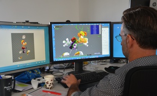 Dans les studios d'Ubisoft à Montpellier