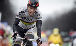 Le cycliste belge Philippe Gilbert, le 6 mars 2013, sur Paris-Nice.