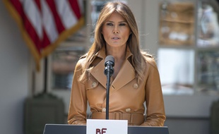 La Première dame des Etats-Unis, Melania Trump, le 7 mai 2018.