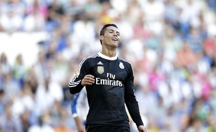 Cristiano Ronaldo avec le Real Madrid le 17 mai 2015.
