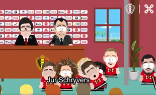 South Park version Espoirs belges