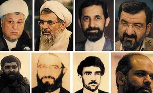 Le juge fédéral argentin Rodolfo Canicoba Corral a ordonné des mandats d'arrêt internationaux le 9 novembre 2006 dans le cadre de l'attentat à la bombe de 1994 à Buenos Aires. Ahamad Vahidi est en bas à gauche.