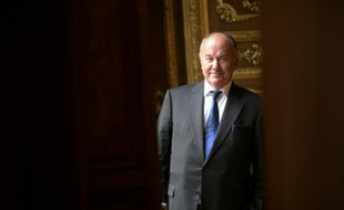 Gérard Lhéritier, créateur et patron d'Aristophil, le 2 avril 2014 à Paris