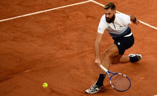 Benoît Paire a passé sans encombres le premier tour de Roland-Garros, le 27 septembre 2020.