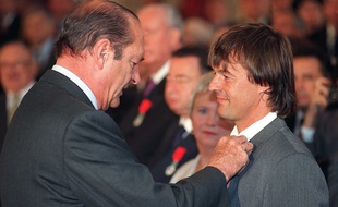 En 1997, Nicolas Hulot devenait chevalier de la Légion d'honneur.