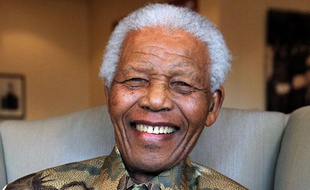 Nelson Mandela, le 26 février 2012.