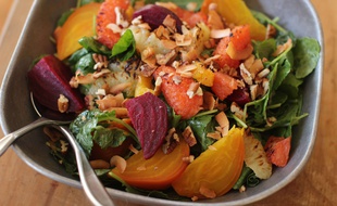 Illustration: une salade composée.