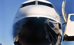 Un B-737MAX au salon du Bourget en 2017. Illustration.