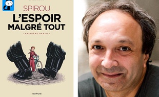 Emile Bravo est en sélection officielle au festival d'Angoulême pour son album «Spirou, l'espoir malgré tout»