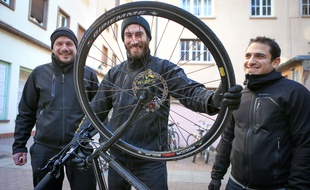 Strasbourg le 17 janvier 2017. La réparation de vélo à domicile débarque dans la première ville cyclable de France avec Cyclofix