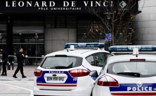 Le pôle universitaire Leonard-de-Vinci à Courbevoie, le 5 décembre 2018.