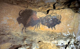 Photo de la grotte de Lascaux prise à Montignac, le 16 septembre 2010