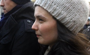 Yldune Lévy (photo) et son ancien compagnon Julien Coupat ont été relaxés, jeudi 12 avril 2018, au procès de l'affaire dite de Tarnac.