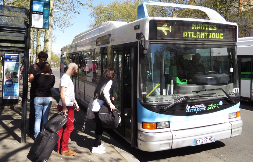nantes: du changement pour aller à l'aéroport en bus ou navette